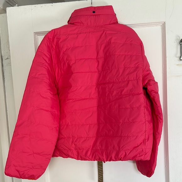 Crescita Kids Pink/Orange Puffer Jacket L - Picture 3 of 10